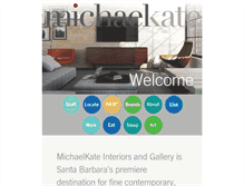 Tablet Screenshot of michaelkate.com